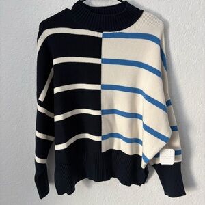 NWT Altar’d State Striped Crewneck, Size XS